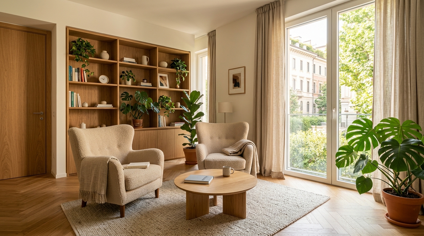 Interno dello Studio di Psicologia a Milano